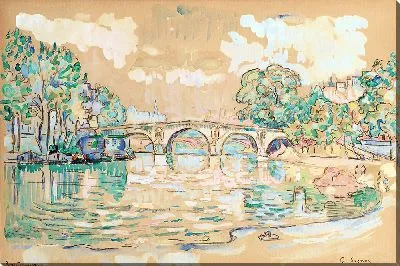 Картина Париж, Ле Пон Мари (1910)