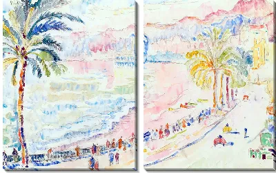 Картина Ницца, Английская набережная