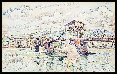 Картина Ле-Пон-де-Бур-Сен-Андеоль (около 1926 г.)