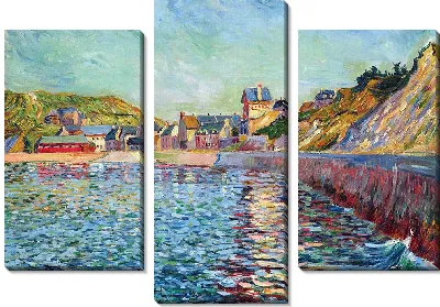 Картина Порт-ан-Бессен, Л'Аван-Пор (1884 г.)