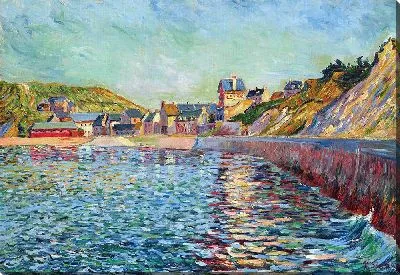 Картина Порт-ан-Бессен, Л'Аван-Пор (1884 г.)