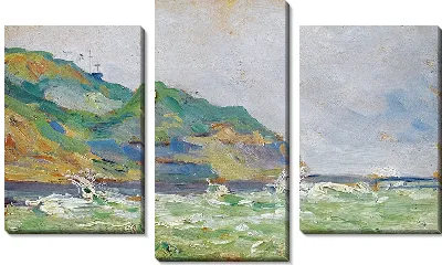 Картина Порт-ан-Бессен (1882 г.)
