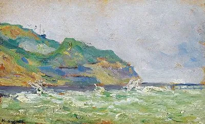 Картина Порт-ан-Бессен (1882 г.)