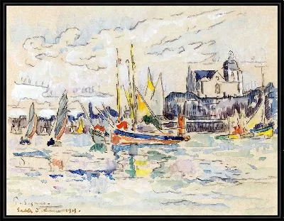 Соболь Д'Олонн, Вю де Порт (1913)