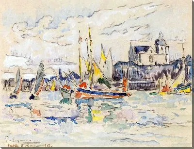 Соболь Д'Олонн, Вю де Порт (1913)