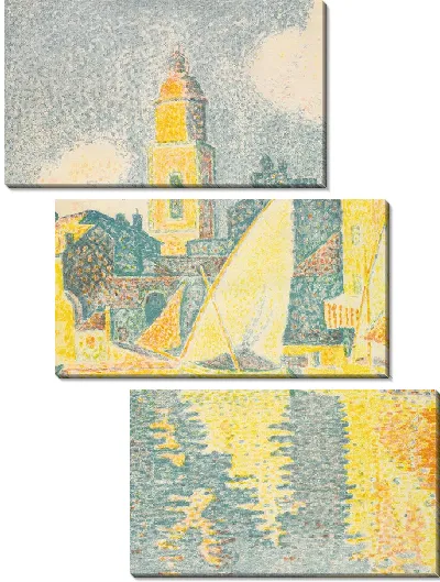 Картина Сен-Тропе, Порт (1897–98)