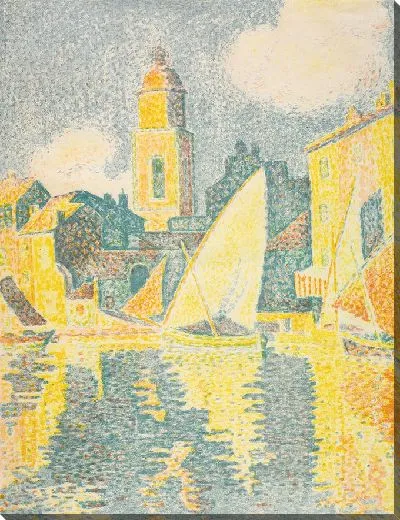 Картина Сен-Тропе, Порт (1897–98)