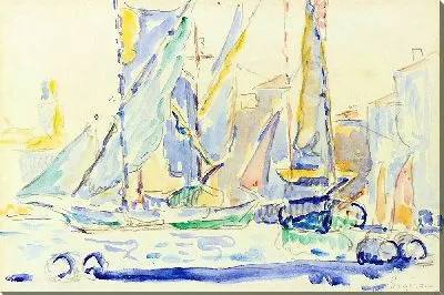 Картина Сен-Тропе, Тартан о Порт (1905)