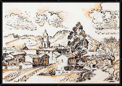 Картина Сен-Тропе, Ле Клоше (1910)