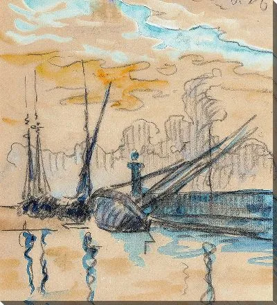 Картина Сен-Тропе, Жете