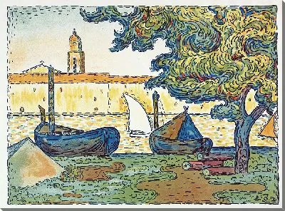 Картина Сен-Тропе (Порт Сен-Тропе) (1894 г.)