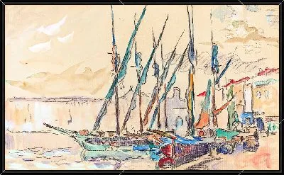Картина Сен-Тропе (1906)