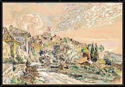 Картина Сен-Поль-де-Ванс
