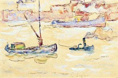 Картина Роттердам (1906 г.)