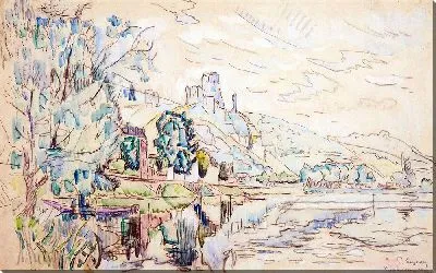 Картина Пти Андели, Шато Гайяр (1923)