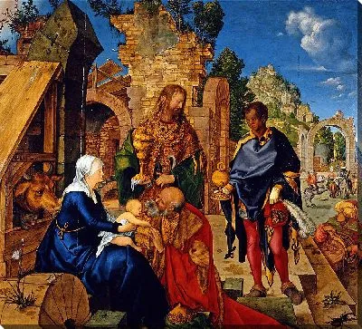 Картина Поклонение волхвов