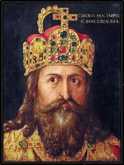 Картина Идеальный портрет императора Карла Великого