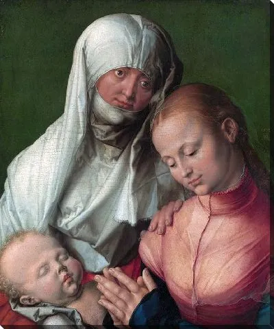 Картина Богоматерь с младенцем и святой Анной