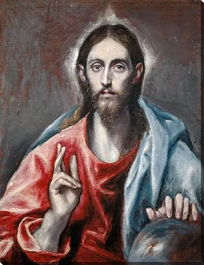 Картина Благословение Христа («Спаситель мира»)