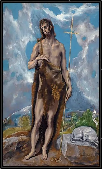 Картина Святой Иоанн Креститель