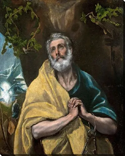 Картина Святой Петр в слезах