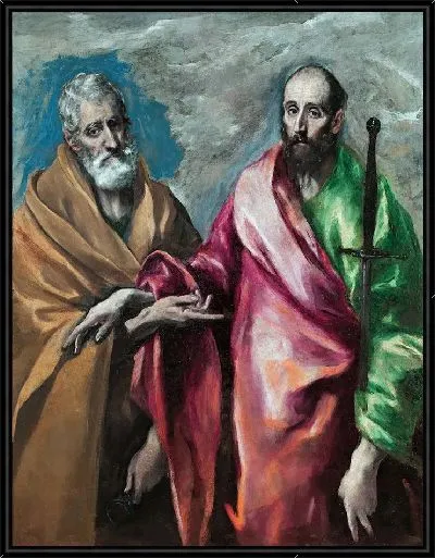 Картина Святой Петр и Святой Павел