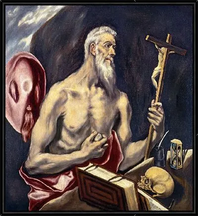 Картина Святой Иероним в покаянии