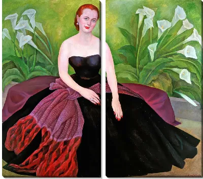 Картина Портрет г-жи Ампаро Ругарсиа де Эспиноса