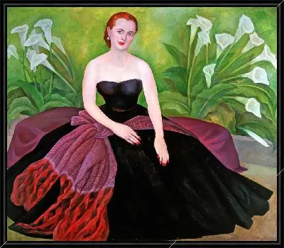 Картина Портрет г-жи Ампаро Ругарсиа де Эспиноса