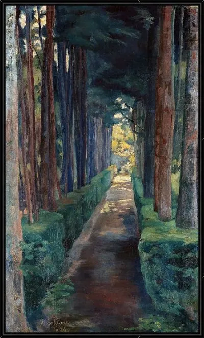 Картина Прогулка меланхолика