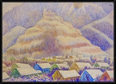 Картина Пейзаж Карковии (Гора)