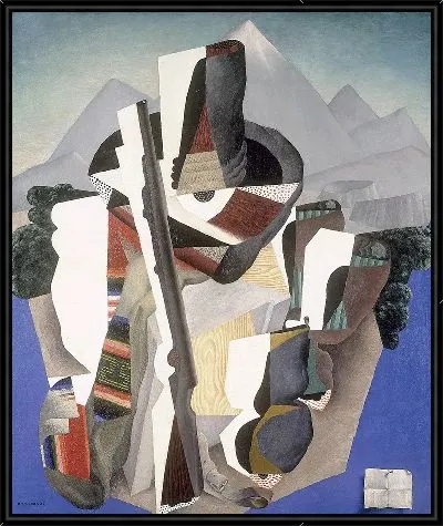 Пейзаж в стиле Сапата