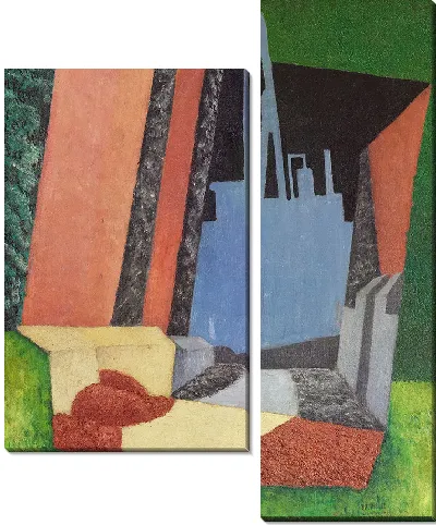 Картина Городской пейзаж