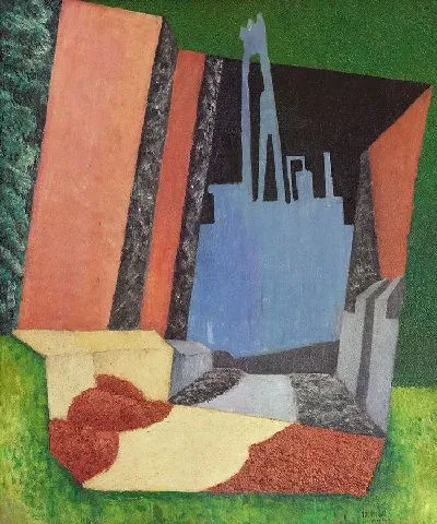 Картина Городской пейзаж