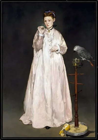 Картина Молодая леди в 1866-1