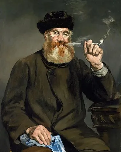 Картина Курильщик