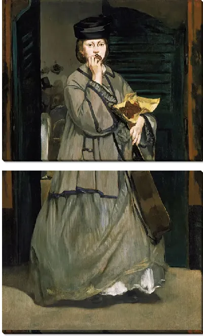 Картина Уличная певица