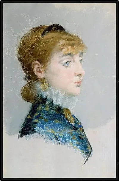 Картина Мадемуазель Люси Делабинь (1859–1910), по прозвищу Вальтесс де ла Бинь