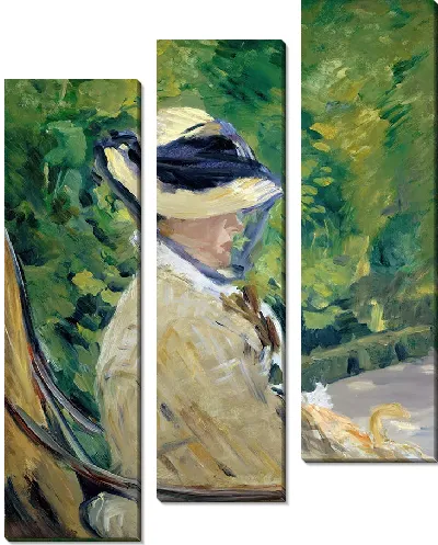 Картина Мадам Мане (Сюзанна Линхофф, 1830–1906) в Бельвю