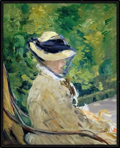 Картина Мадам Мане (Сюзанна Линхофф, 1830–1906) в Бельвю