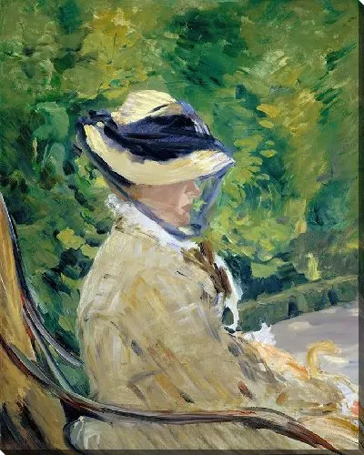 Картина Мадам Мане (Сюзанна Линхофф, 1830–1906) в Бельвю