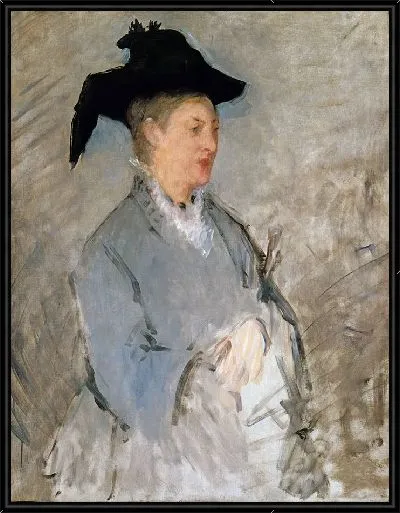 Картина Мадам Эдуард Мане (Сюзанна Линхофф, 1830–1906)