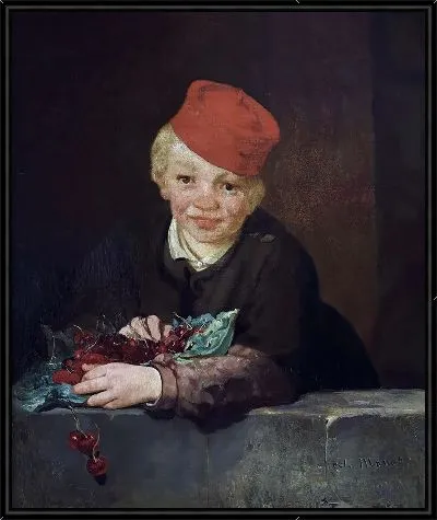 Картина Мальчик с вишнями