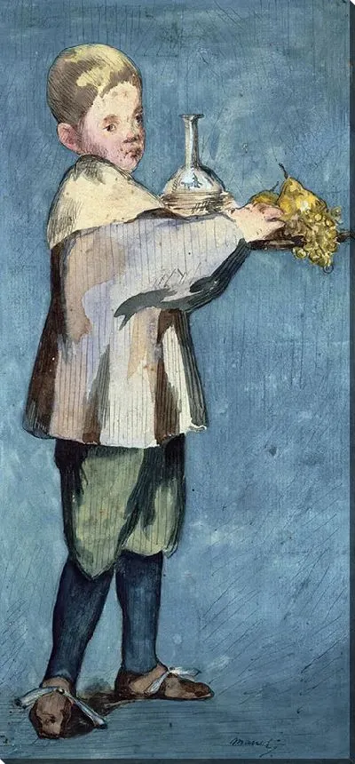 Картина Мальчик, несущий поднос