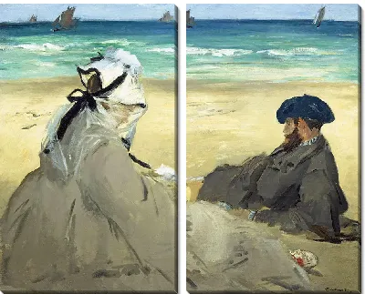 Картина На пляже