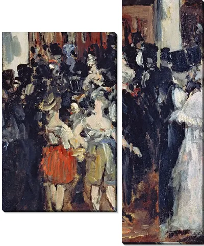 Картина Бал-маскарад в Опере