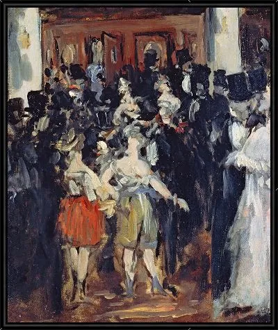 Картина Бал-маскарад в Опере