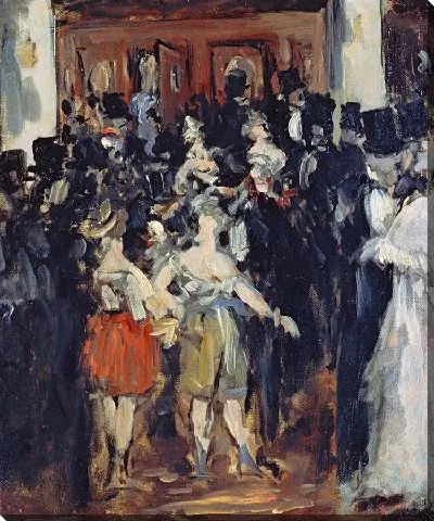 Картина Бал-маскарад в Опере