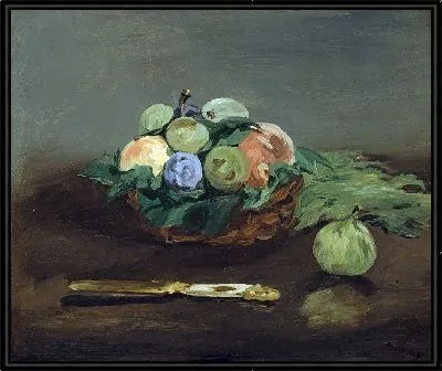 Корзина с фруктами