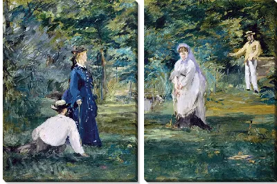 Картина Игра в крокет